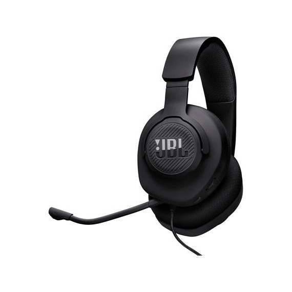 JBL Micro Auricular Casco Gaming para PC,PS4,XBOX One,switch Quantum 100 M2 Negro,cable,jack 3.5M