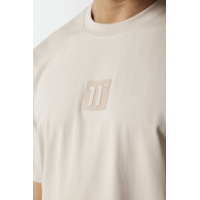 Camiseta 11º Premium Centred Branding Beige