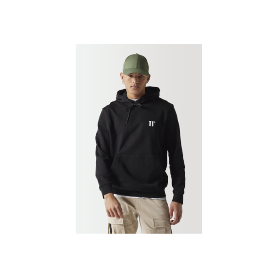 Suéter 11º Streetwear Hoodie Negro