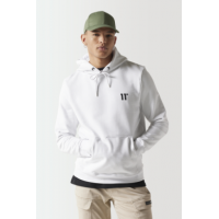 Suéter 11º Streetwear Hoodie Blanco