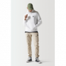 Suéter 11º Streetwear Hoodie Blanco