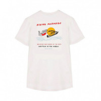 Camiseta ARICA Baywatch Blanco