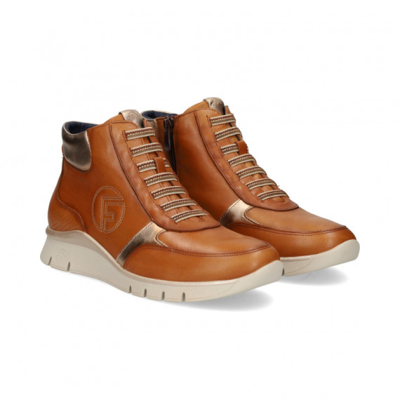 Botin sin Cordones Piel Cuero  FLUCHOS