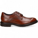 Blucher Picado Lado Florentick Marron  FLUCHOS