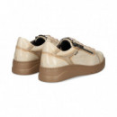 Deportivo Cremallera Lado Charol Beige  FLUCHOS