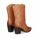 Botin Cowboy Piel Cuero  UNISA