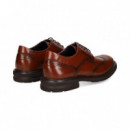 Blucher Picado Vega Florentick Marron  FLUCHOS