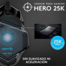 RATON LOGITECH G502 HERO OPTICO USB GAMING BLACK