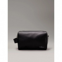 Monogram Soft Washbag Black  CALVIN KLEIN