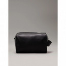 Monogram Soft Washbag Black  CALVIN KLEIN