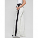 Ela 4G Straight Long Pants 4G Circle Bei  GUESS