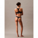 Thong Black Diamond Logo Print  CALVIN KLEIN