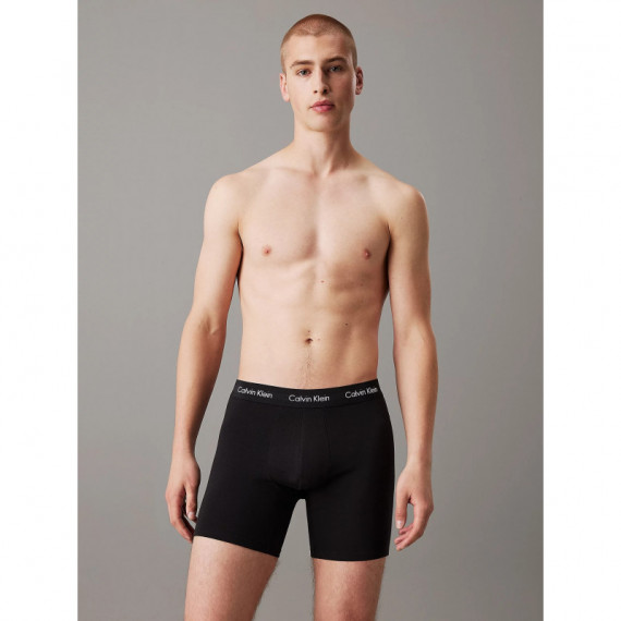 Tripack Boxer Brief B- Black, Shade, Slate tu  CALVIN KLEIN