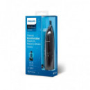 PHILIPS Cortapelo Nariz y Oreja NT1650 Lavable