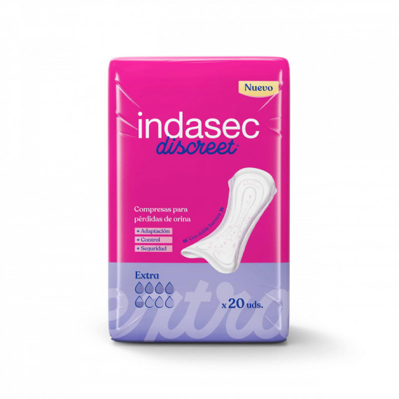 Indasec Discreet Extra 20 un  INDAS