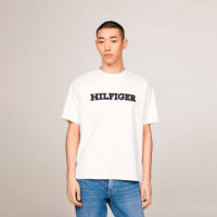 Camiseta con Logo del Monotipo Bordado  TOMMY HILFIGER