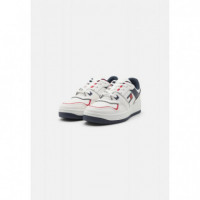 Zapatilla Tommy Retro Basket Cupsole Tricolor  TOMMY JEANS