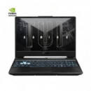 ASUS Portatil Tuf Gaming A15 FA506NFR-HN008 Negro Ryzen 7 7435HS/16GB/SSD 512GB/RTX 2050/15.6/FDOS