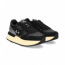 Deportivo Plat.ante+nylon Negro  SUN68