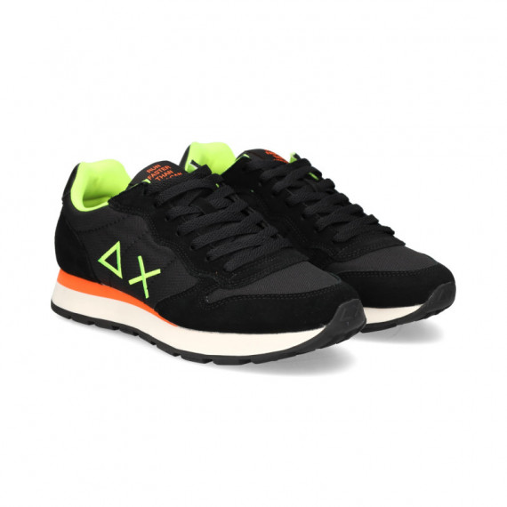 Logo Fluor Ante+nylon Negro  SUN68