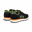 Logo Fluor Ante+nylon Negro  SUN68