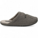 Calzado de Casa Textil Rizado Gris  TOMMY HILFIGER