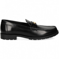 Mocasin Piel Negro  COACH