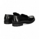 Mocasin Piel Negro  COACH