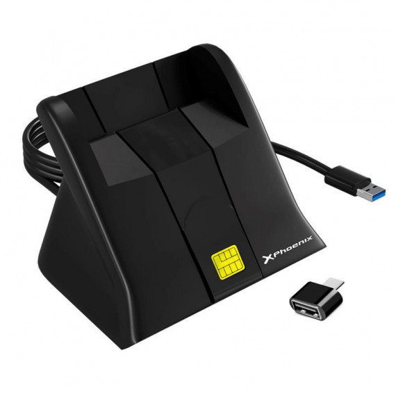 LECTOR DE TARJETAS DNIE PHOENIX USB + ADAPTADOR US