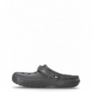 CROCS - Classic Lined Clog - Slate Grey - 203591/SLATE Grey