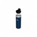 STANLEY Bote Termo Frio 0.47L Aeroflight 6HRS Calor 8HRS Frio, 30HRS con Hielo Azul