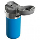 STANLEY Botella Termo 0.47L Quick Flip 7HRS Frio, 30HRS con Hielo 5HRS Caliente Color Azul