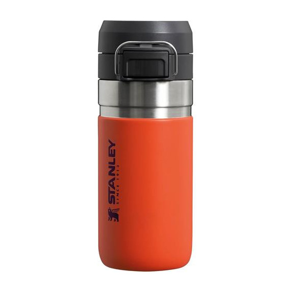 STANLEY Botella Termo 0.47L Quick Flip 7HRS Frio, 30HRS con Hielo 5HRS Caliente Color Naranja