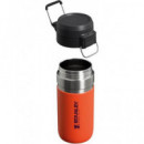 STANLEY Botella Termo 0.47L Quick Flip 7HRS Frio, 30HRS con Hielo 5HRS Caliente Color Naranja