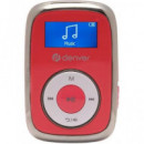 DENVER Reproductor MP3 16GB Rojo/blanco MPS-316R