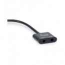 EQUIP Adaptador Tipo C/m a 2XMINI Jack 3.5MM