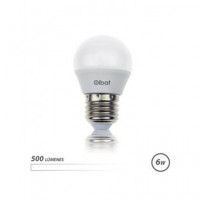 ELBAT Bombilla Led G45 E27 6W,500 Lumenes, 6500K ,luz Fria EB0487