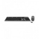 EWENT Teclado+raton Inalambrico  USB A/tipo C EW3272