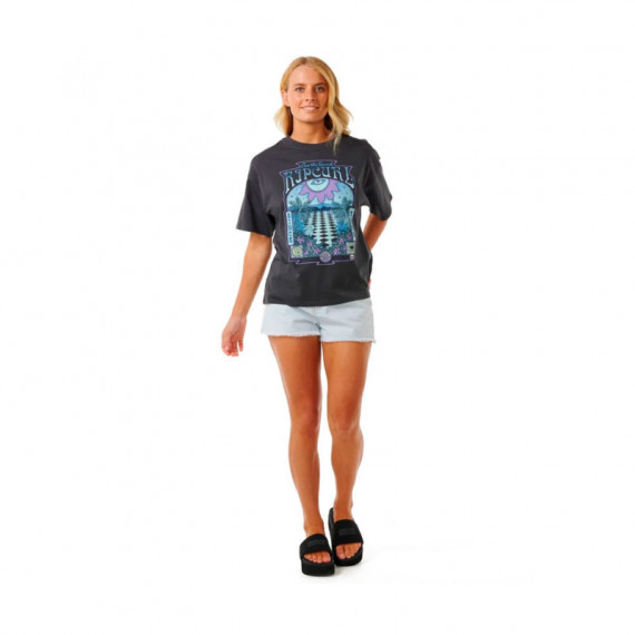 Camiseta Heritage Slow Down  RIP CURL