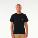 Camiseta de Manga Corta Horizon Badge  RIP CURL