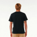 Camiseta de Manga Corta Horizon Badge  RIP CURL