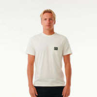 Camiseta de Manga Corta Horizon Badge  RIP CURL