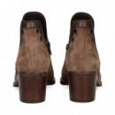 Botin Cowboy Tachas ante Marron  VEXED SHOES COMPANY