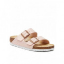 Sandalias Arizona Bf Shiny Lizard Narrow  BIRKENSTOCK