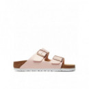 Sandalias Arizona Bf Shiny Lizard Narrow  BIRKENSTOCK