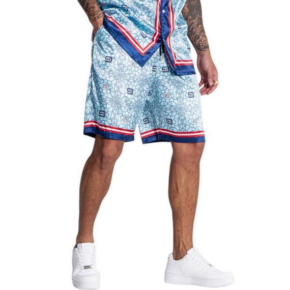 Bermuda Gianni Kavanagh Romeo azul estampada