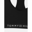 Bralette TOMMY HILFIGER Negro