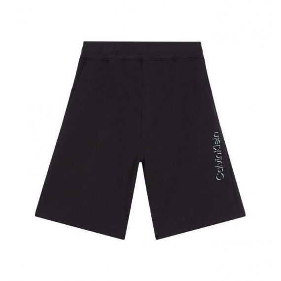 Shadow Embossed Logo Sweatshorts Ck Blac  CALVIN KLEIN