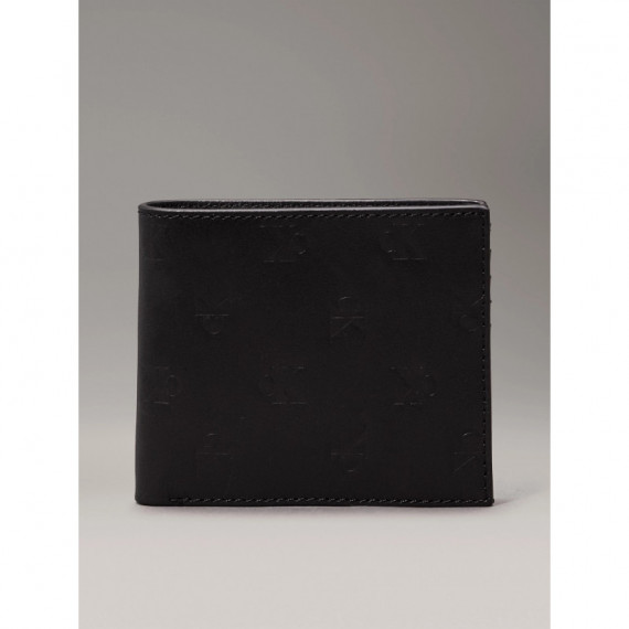 Aop Emboss Bifold W/coin Allover Print  CALVIN KLEIN