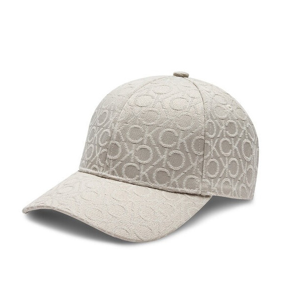 Monogram Jacquard Cap Chanterelle Mono J  CALVIN KLEIN